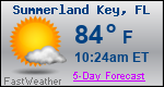 Weather Forecast for Summerland Key, FL