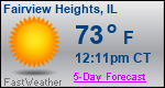 Weather Forecast for Fairview Heights, IL