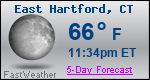 Weather Forecast for East Hartford, CT