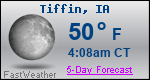 Weather Forecast for Tiffin, IA