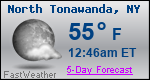 Weather Forecast for North Tonawanda, NY