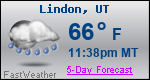 Weather Forecast for Lindon, UT