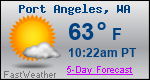 Weather Forecast for Port Angeles, WA