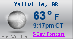 Weather Forecast for Yellville, AR