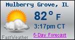 Weather Forecast for Mulberry Grove, IL