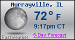 Weather Forecast for Murrayville, IL