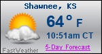 Weather Forecast for Shawnee, KS