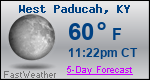 Weather Forecast for West Paducah, KY