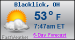 Weather Forecast for Blacklick, OH