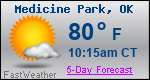 Weather Forecast for Medicine Park, OK