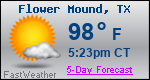 Weather Forecast for Flower Mound, TX