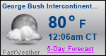 Weather Forecast for George Bush Intercontinental/Houston Airport, TX