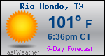 Weather Forecast for Rio Hondo, TX
