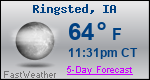 Weather Forecast for Ringsted, IA