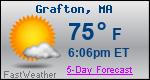Weather Forecast for Grafton, MA