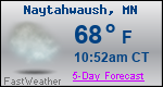Weather Forecast for Naytahwaush, MN