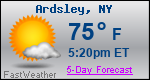 Weather Forecast for Ardsley, NY