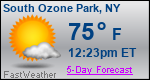 Weather Forecast for South Ozone Park, NY