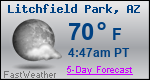 Weather Forecast for Litchfield Park, AZ