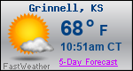 Weather Forecast for Grinnell, KS