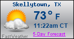 Weather Forecast for Skellytown, TX