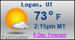 Weather Forecast for Logan, UT