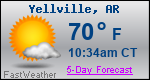 Weather Forecast for Yellville, AR