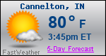 Weather Forecast for Cannelton, IN