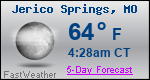 Weather Forecast for Jerico Springs, MO