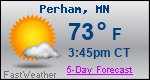 Weather Forecast for Perham, MN