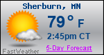 Weather Forecast for Sherburn, MN
