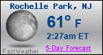 Weather Forecast for Rochelle Park, NJ