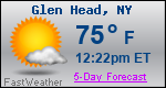 Weather Forecast for Glen Head, NY