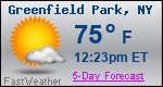 Weather Forecast for Greenfield Park, NY