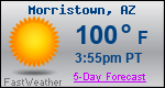 Weather Forecast for Morristown, AZ