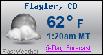 Weather Forecast for Flagler, CO