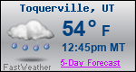 Weather Forecast for Toquerville, UT