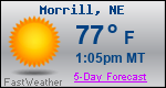 Weather Forecast for Morrill, NE