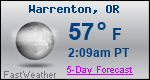 Weather Forecast for Warrenton, OR