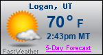 Weather Forecast for Logan, UT