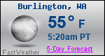 Weather Forecast for Burlington, WA