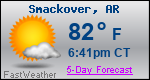Weather Forecast for Smackover, AR