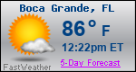 Weather Forecast for Boca Grande, FL
