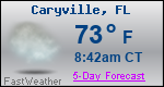 Weather Forecast for Caryville, FL