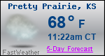 Weather Forecast for Pretty Prairie, KS