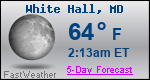 Weather Forecast for White Hall, MD