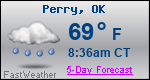 Weather Forecast for Perry, OK
