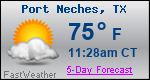 Weather Forecast for Port Neches, TX