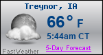 Weather Forecast for Treynor, IA