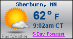 Weather Forecast for Sherburn, MN